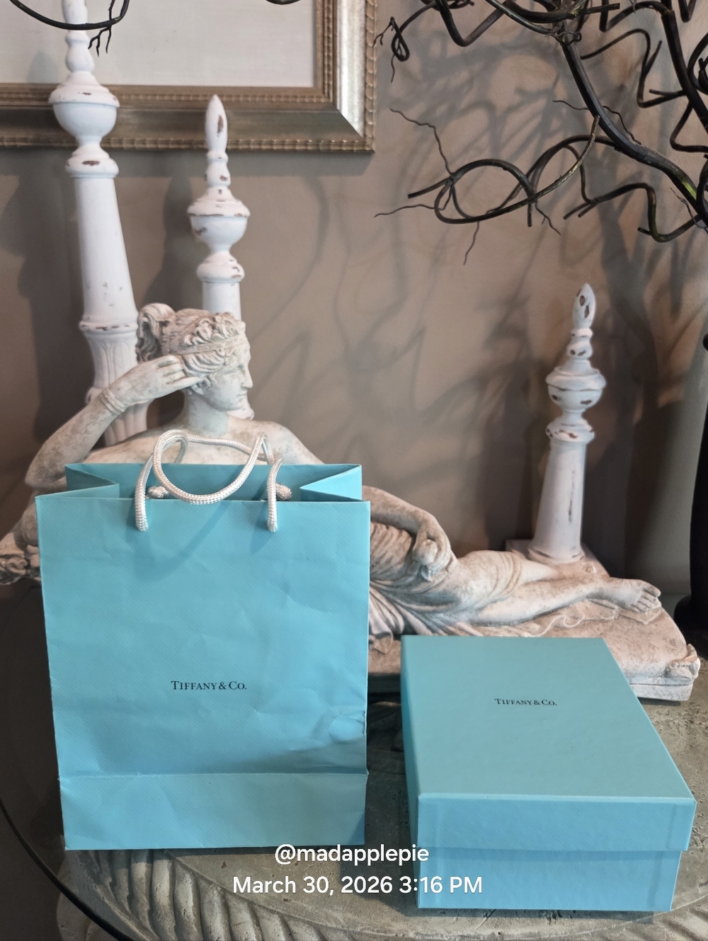 Tiffany & Co. Extra Large 6x6 Box and Bag Luxury Tiffany Packaging Gift Box #4